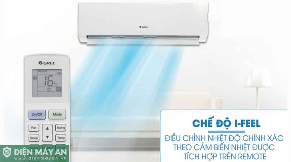 Điều hòa Gree Inverter 9000 BTU 1 chiều COSMO9CI